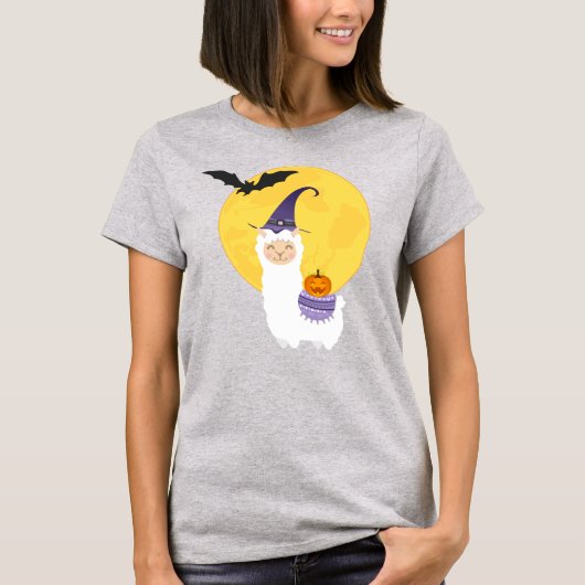 Halloween Llama T-shirt (Voorkant)