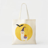 Halloween Llama Trick-or-treat Tote Bag (Voorkant)