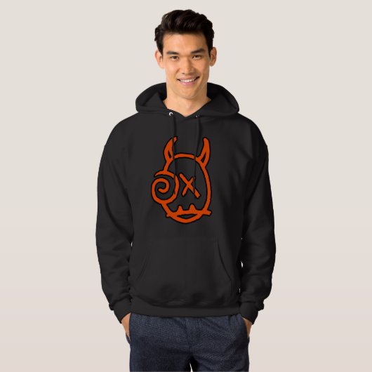 Halloween logo hoodie (Voorkant volledig)