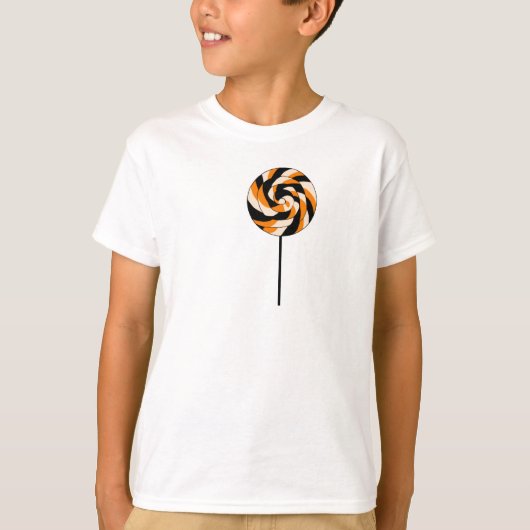 Halloween Lollipop Kinder Shirt (Voorkant)