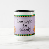 Halloween Longhaire Dachshund Mok (Midden)