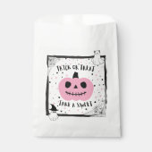 Halloween loot bag pompoen snoep trick or treat bedankzakje (Voorkant)