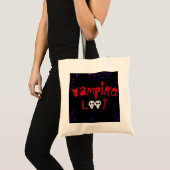 Halloween Loot Bag - Vampire Loot - Tote Bag (Voorkant (product))