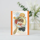  Halloween Lore en Spells Briefkaart (Staand voorkant)