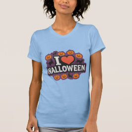 Halloween Love T-shirt voor vrouwen