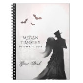 Halloween Lovers Silhouette Matching Guest Book Notitieboek (Voorkant)