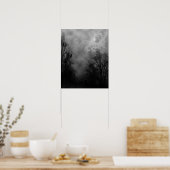 Halloween Lucht met Raven Poster (Keuken)