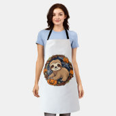 Halloween, Luiaard, 31 oktober, Thanksgiving klass Schort (Gedragen)