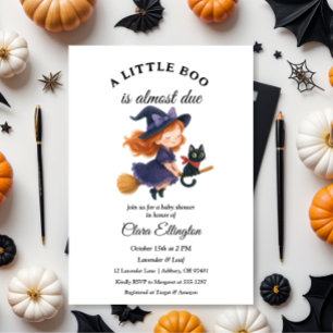 Halloween Luiaard Eerste Halloween Baby Shower Kaart
