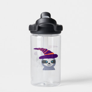 Halloween luiaard in het Pet van de heks Waterfles