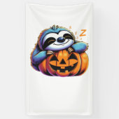 Halloween Luiaard Liefhebber Kostuum Essential T-S Spandoek (Verticaal)