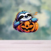 Halloween Luiaard Lover Kostuum Essential T-Shirt Acryl Bord (Neutraal)