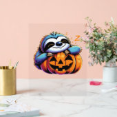 Halloween Luiaard Lover Kostuum Essential T-Shirt Acryl Bord (Huwelijk)