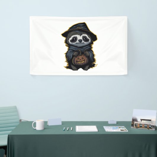 Halloween luiaard Oversized T-shirt Spandoek (Beurs)