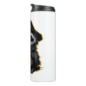 Halloween luiaard Oversized T-shirt Thermosbeker (Geroteerd rechts)