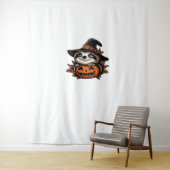 Halloween Luiaard Pompoen Feest Classic T-Shirt Wandkleed (In situ)