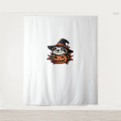 Halloween Luiaard Pompoen Feest Classic T-Shirt Wandkleed (Voorkant)