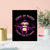 Halloween Luiaard (ver.1) Classic T-shirt Acryl Bord (Huwelijk)