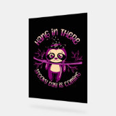 Halloween Luiaard (ver.1) Classic T-shirt Acryl Bord (Hoek)