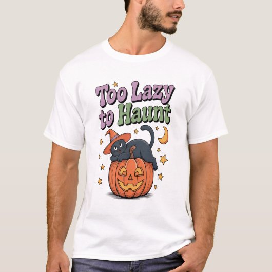 Halloween Luie Geest T-shirt (Voorkant)