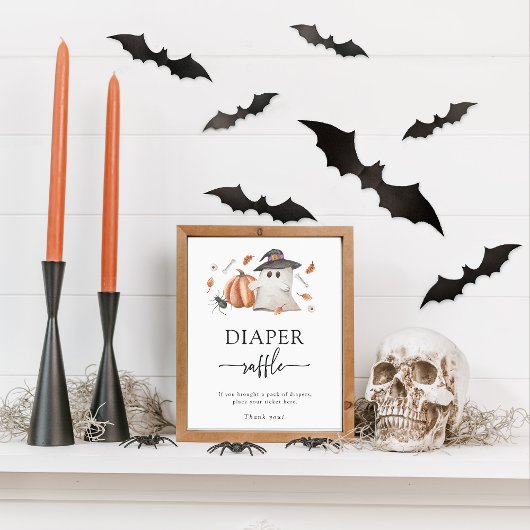 Halloween Luier Raffle Poster