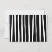 Halloween Luier Raffle Skelet hart baby shower Kaart (Achterkant)