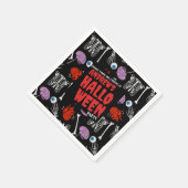  Halloween-luiers - Voeg jouw tekst toe! Servet (Hoek)