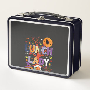 Halloween Lunch Dames Heks Keuken Vector