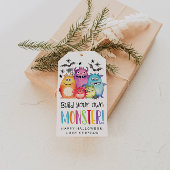 Halloween Maak Je Eigen Monster Cadeaubijsluiter Cadeaulabel