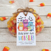 Halloween Maak Je Eigen Monster Cadeaubijsluiter Cadeaulabel