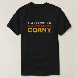Halloween maakt me zo Corny Funny Glitter T-shirt