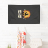 Halloween Maan Grappenmaker Nacht Spandoek (Insitu)