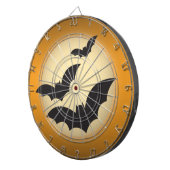 Halloween maan met vleermuizen dartbord (Voorkant Rechts)