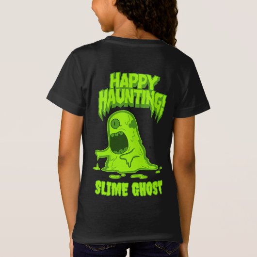 Halloween maanlicht verbergt geesten t-shirt (Achterkant)