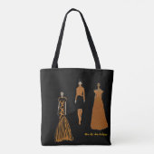 Halloween, maar Mode! Tote Bag (Achterkant)
