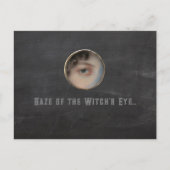 Halloween Macabre Creepy Witch Eye Briefkaart (Voorkant)