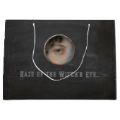 Halloween Macabre Creepy Witch Eye Groot Cadeauzakje (Voorkant)