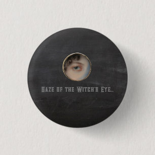 Halloween Macabre Creepy Witch Eye Ronde Button 3,2 Cm
