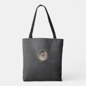 Halloween Macabre Creepy Witch Eye Tote Bag (Achterkant)