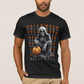 Halloween Magere Hein T-shirt (Voorkant)