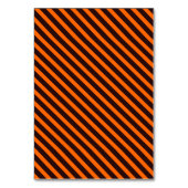 Halloween Magic Bee Witch Oranje en Black Stripes Kaart (Achterkant)