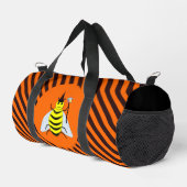 Halloween Magic Bee Witch oranje en Black Stripes Plunjezak (Rechterhoek)