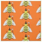 Halloween Magic Bee Witch Oranje Stof (Swatch)