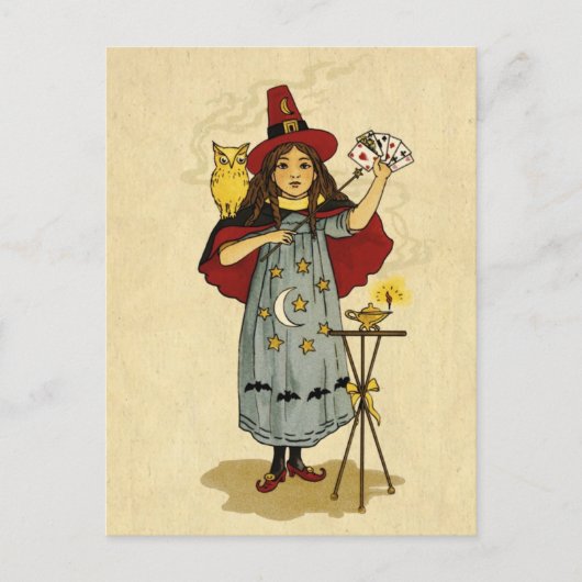 Halloween Magic Briefkaart (Voorkant)