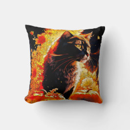 Halloween Magic Cat Kussen