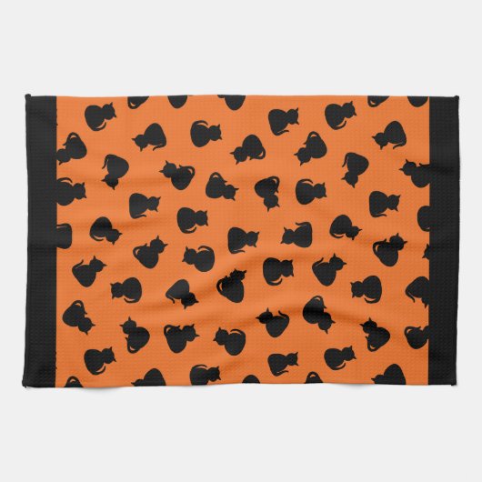 Halloween Magic Cats Theedoek (Horizontaal)