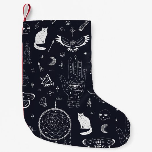 Halloween Magic: Doodle-patroon. Kleine Kerstsok (Voorkant)