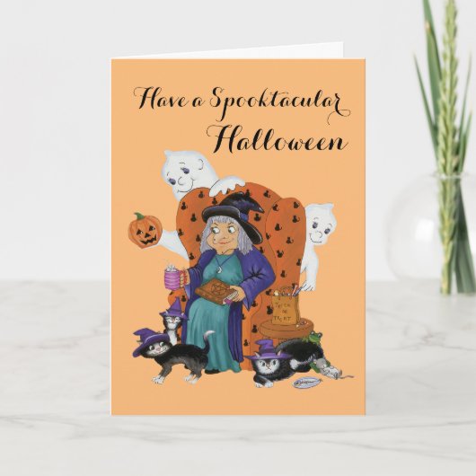 Halloween Magic Kaart (Voorkant)