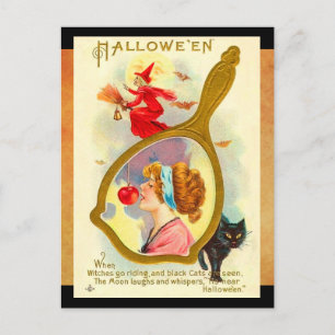 Halloween Magic Mirror Briefkaart