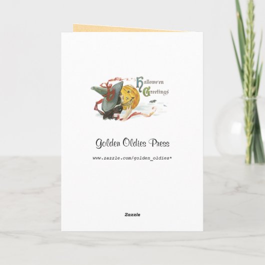 Halloween Magic Mirror Kaart (Achterkant)